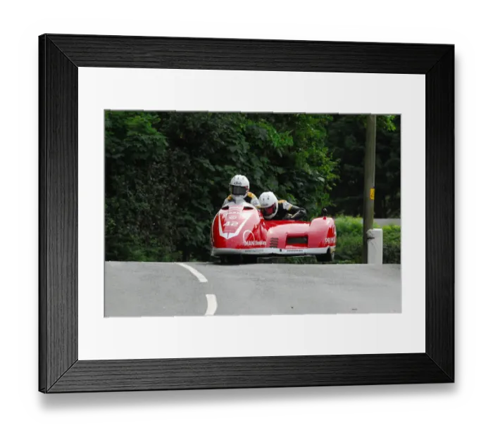 Framed Print : Michael Jackson & Harry Payne (Suzuki DMR) 2018 Sidecar TT Framed Print : Michael Jackson & Harry Payne (Suzuki DMR) 2018 Sidecar TT