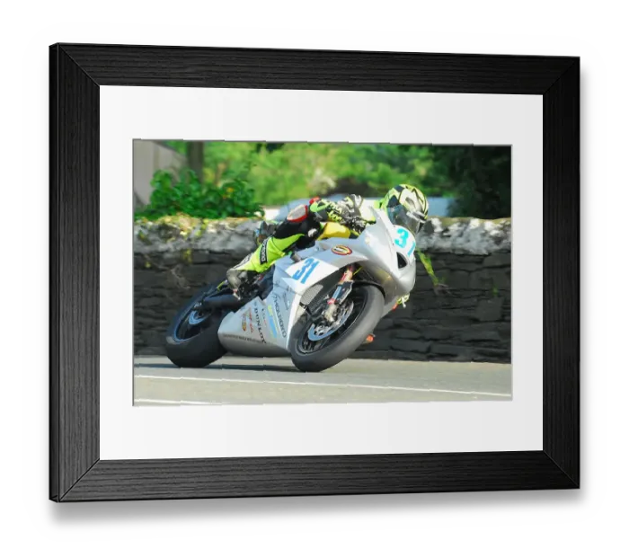 Framed Print : Tom Weeden (Triumph) 2018 Supersport TT Framed Print : Tom Weeden (Triumph) 2018 Supersport TT