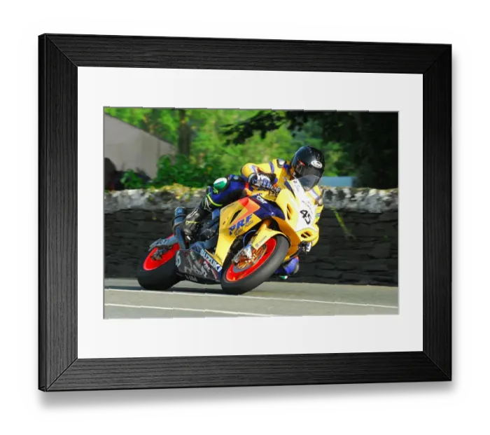 Framed Print : Barry Lee Evans (Suzuki) 2018 Superbike TT Framed Print : Barry Lee Evans (Suzuki) 2018 Superbike TT