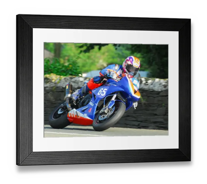 Framed Print : Paul Williams (Triumph) 2018 Supersport TT Framed Print : Paul Williams (Triumph) 2018 Supersport TT