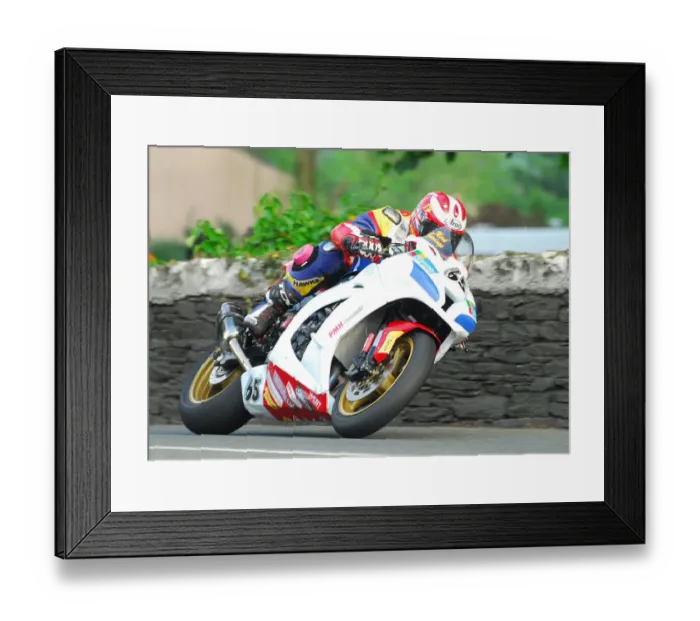 Framed Print : Mark Goodings (Kawasaki) 2018 Superbike TT Framed Print : Mark Goodings (Kawasaki) 2018 Superbike TT