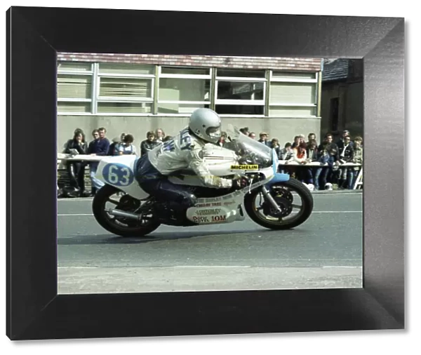Damian Fairhurst (Maxton Yamaha) 1983 Junior Manx Grand Prix