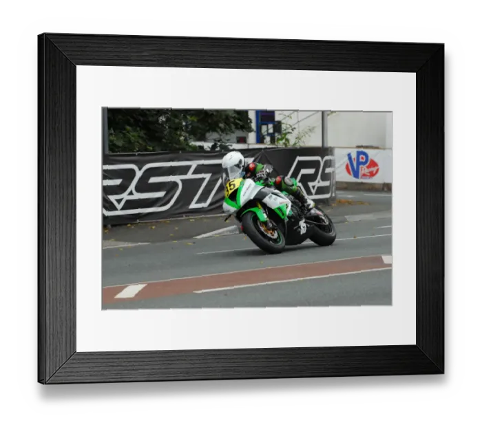 Framed Print : Chris Hook (Kawasaki) 2015 Senior Manx Grand Prix Framed Print : Chris Hook (Kawasaki) 2015 Senior Manx Grand Prix