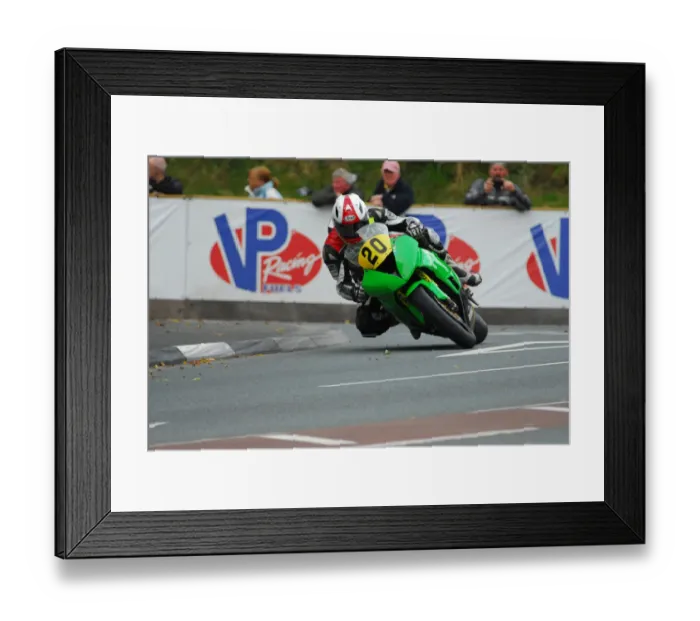 Framed Print : Dennis Booth (Kawasaki) 2015 Senior Manx Grand Prix Framed Print : Dennis Booth (Kawasaki) 2015 Senior Manx Grand Prix