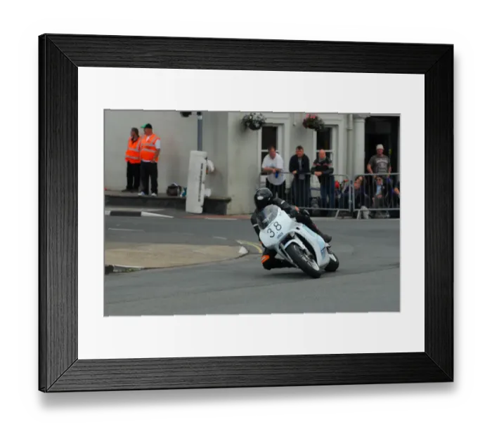 Framed Print : Ian Armstrong (Suzuki) 2015 Formula One Classic TT Framed Print : Ian Armstrong (Suzuki) 2015 Formula One Classic TT
