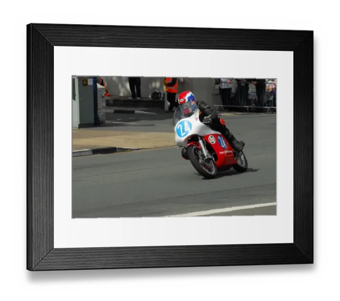Framed Print : Dave Madsen-Mygdal (Honda) 2015 350 Classic TT Framed Print : Dave Madsen-Mygdal (Honda) 2015 350 Classic TT