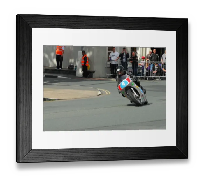 Framed Print : Alan Oversby (Honda) 2015 350 Classic TT Framed Print : Alan Oversby (Honda) 2015 350 Classic TT