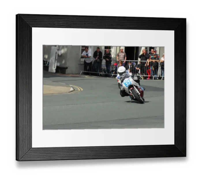 Framed Print : Peter Symes (Kawasaki) 2015 350 Classic TT Framed Print : Peter Symes (Kawasaki) 2015 350 Classic TT