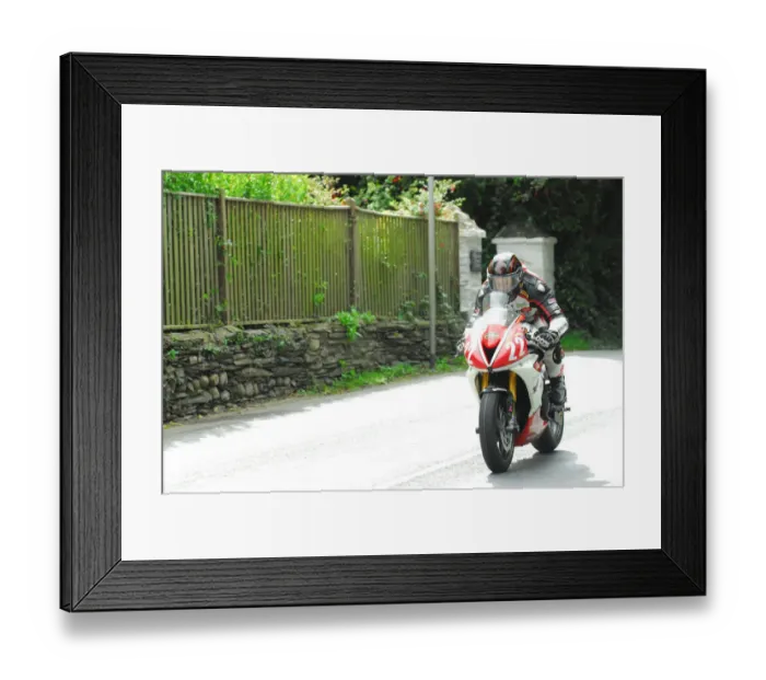 Framed Print : George Lawson (Triumph) 2015 Newcomers Manx Grand Prix Framed Print : George Lawson (Triumph) 2015 Newcomers Manx Grand Prix