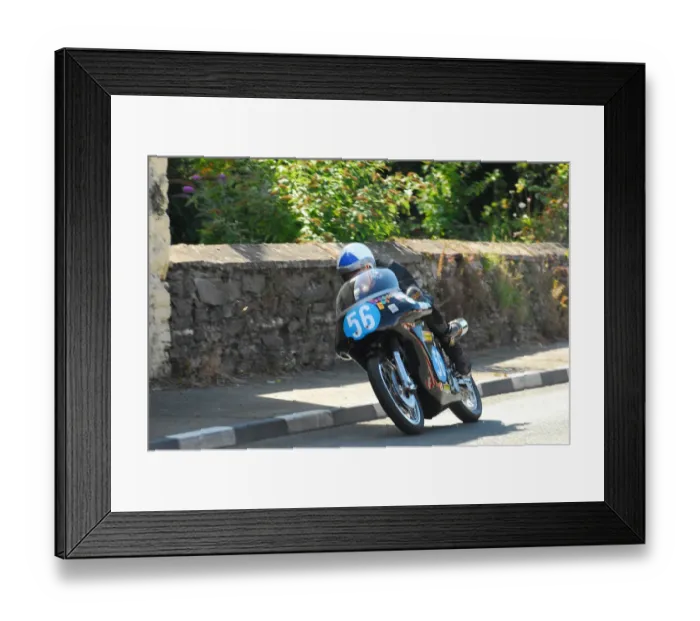 Framed Print : Mick Moreton (Seeley) 350 Classic TT Framed Print : Mick Moreton (Seeley) 350 Classic TT