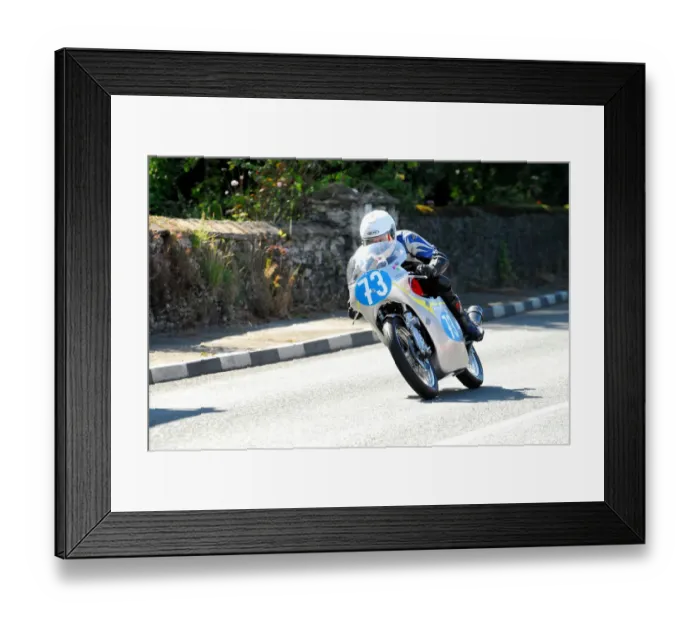 Framed Print : Jaeson Caunce (Honda) 350 Classic TT