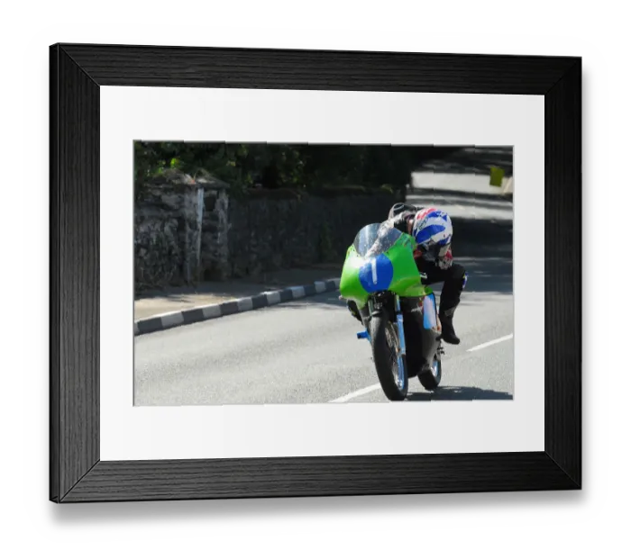Framed Print : Keith Amor (Norton) 350 Classic TT Framed Print : Keith Amor (Norton) 350 Classic TT