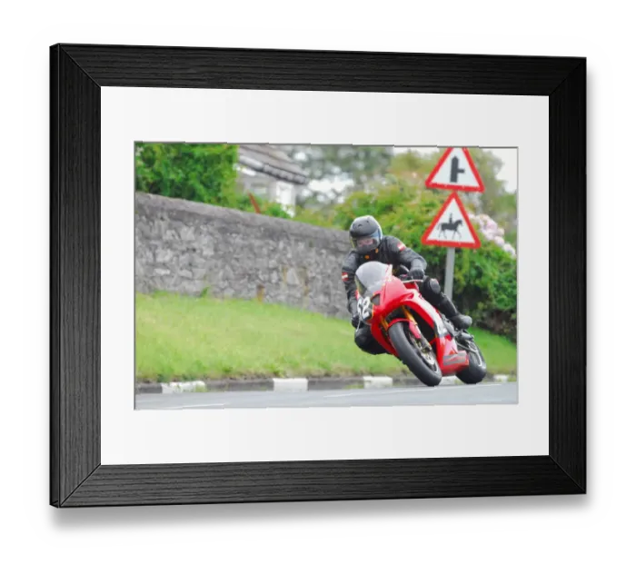 Framed Print : Andreas Kalmar (Triumph) 2015 Junior Manx Grand Prix Framed Print : Andreas Kalmar (Triumph) 2015 Junior Manx Grand Prix