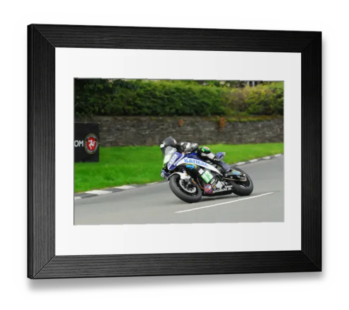Framed Print : Charles Rhys Hardisty (REPS Kawasaki) Super Twin Manx Grand Prix Framed Print : Charles Rhys Hardisty (REPS Kawasaki) Super Twin Manx Grand Prix