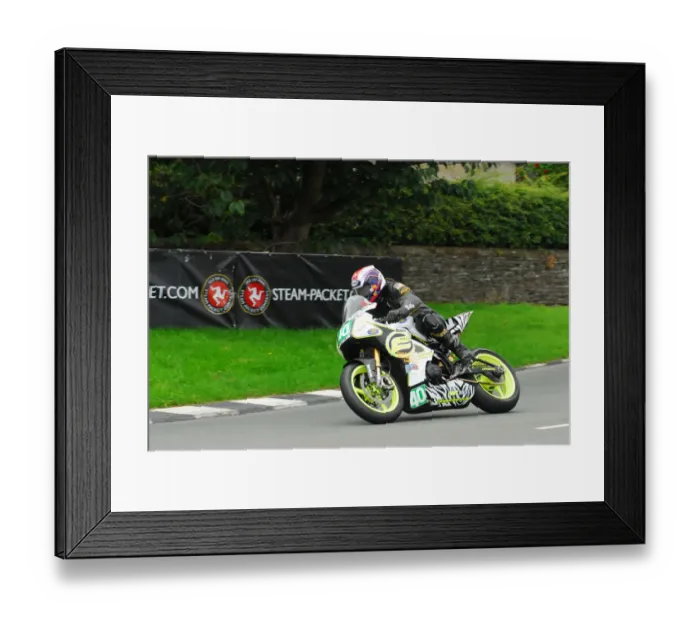 Framed Print : Bill Blythe (WK) Super Twin Manx Grand Prix Framed Print : Bill Blythe (WK) Super Twin Manx Grand Prix