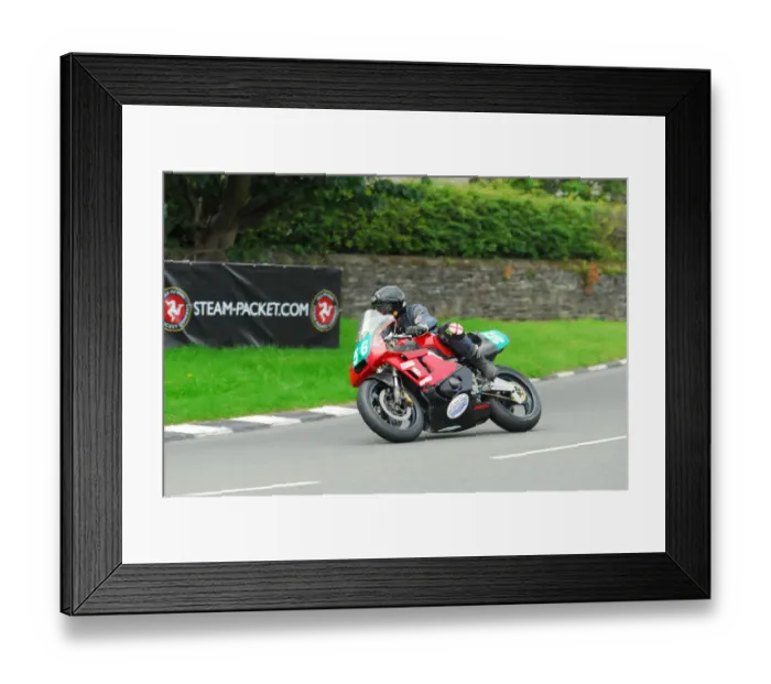 Framed Print : Dan Hobson (Honda) Lightweight Manx Grand Prix Framed Print : Dan Hobson (Honda) Lightweight Manx Grand Prix