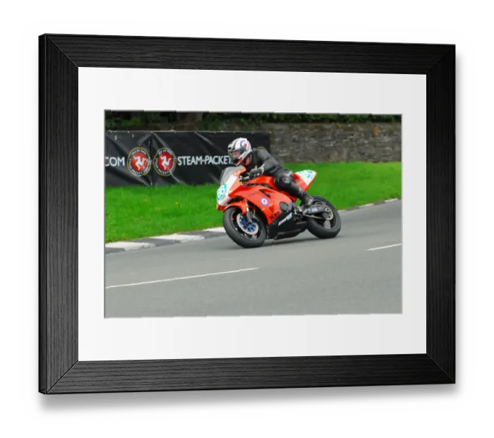 Framed Print : Rad Hughes (Kawasaki) 2015 Lightweight Manx Grand Prix Framed Print : Rad Hughes (Kawasaki) 2015 Lightweight Manx Grand Prix