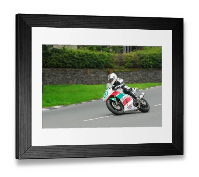 Framed Print : Michel Guillet (Honda) 2015 Lightweight Manx Grand Prix Framed Print : Michel Guillet (Honda) 2015 Lightweight Manx Grand Prix