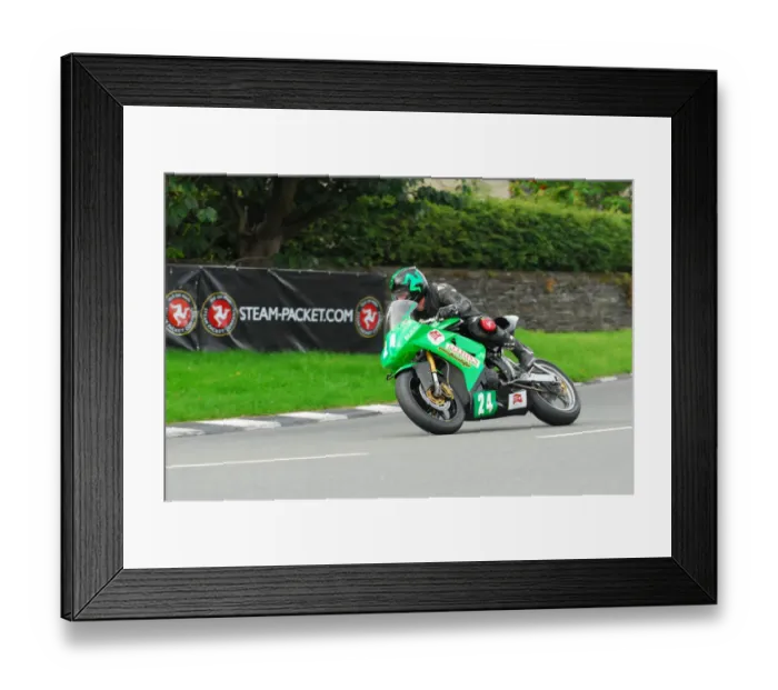 Framed Print : Stephen Ault (Kawasaki) 2015 Super Twin Manx Grand Prix Framed Print : Stephen Ault (Kawasaki) 2015 Super Twin Manx Grand Prix