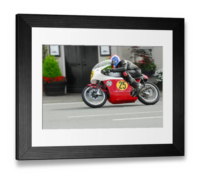 Framed Print : Dave Madsen-Mygdal (Honda) 2015 Senior Classic TT Framed Print : Dave Madsen-Mygdal (Honda) 2015 Senior Classic TT