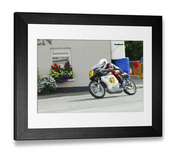 Framed Print : Philip McGurk (BSA) 2015 Senior Classic TT Framed Print : Philip McGurk (BSA) 2015 Senior Classic TT
