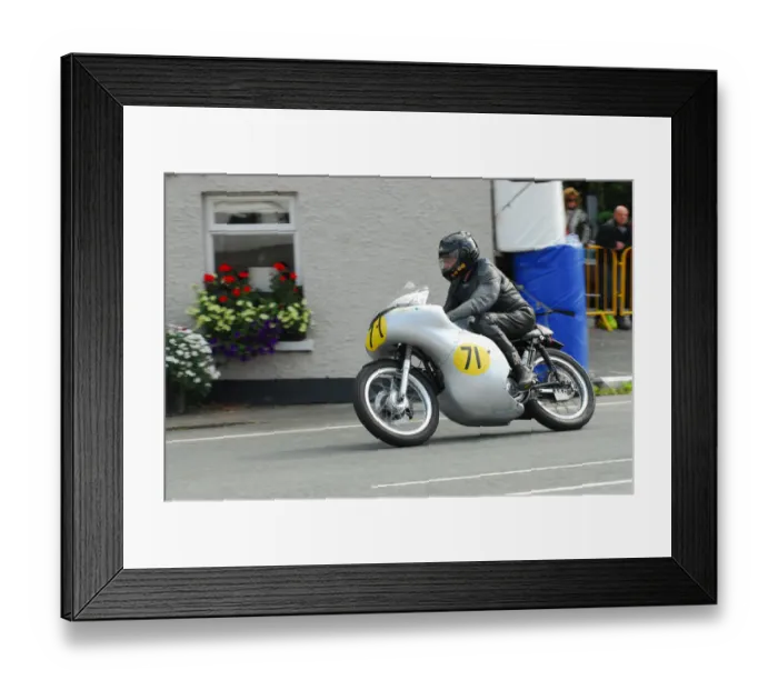 Framed Print : Grant Sellars (Norton) 2015 Senior Classic TT Framed Print : Grant Sellars (Norton) 2015 Senior Classic TT