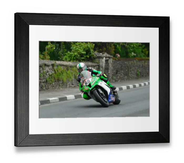 Framed Print : Horst Saiger (Kawasaki) 2013 Superbike TT Framed Print : Horst Saiger (Kawasaki) 2013 Superbike TT