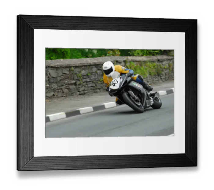 Framed Print : Alan Connor (Yamaha) 2013 Superbike TT Framed Print : Alan Connor (Yamaha) 2013 Superbike TT