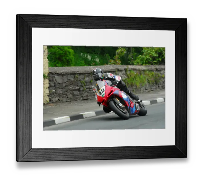 Framed Print : Mark Miller (Aprilia) 2013 Superbike TT Framed Print : Mark Miller (Aprilia) 2013 Superbike TT