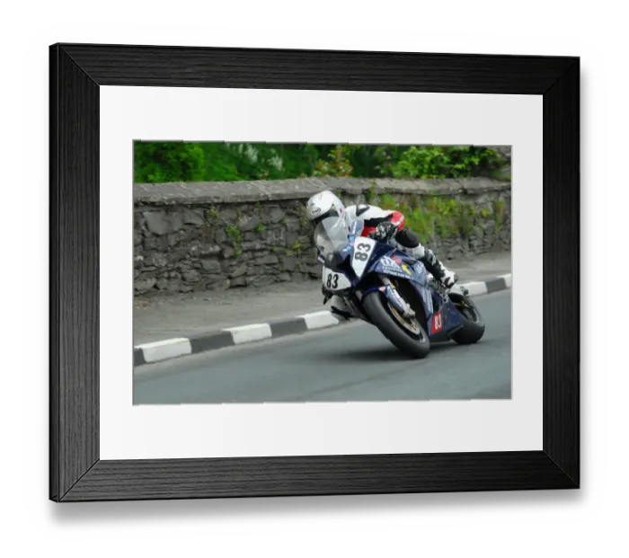 Framed Print : Graham English (BMW) 2013 Superbike TT Framed Print : Graham English (BMW) 2013 Superbike TT