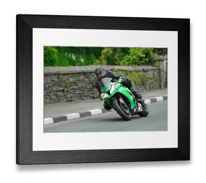 Framed Print : Neal Champion (Kawasaki) 2013 Superbike TT Framed Print : Neal Champion (Kawasaki) 2013 Superbike TT