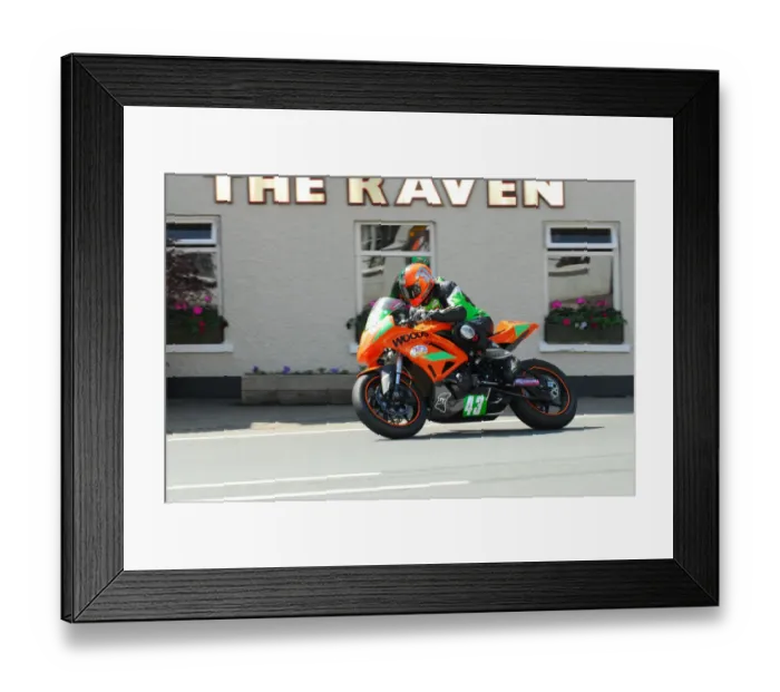 Framed Print : Tim Sayers (Kawasaki) 2013 Lightweight TT Framed Print : Tim Sayers (Kawasaki) 2013 Lightweight TT