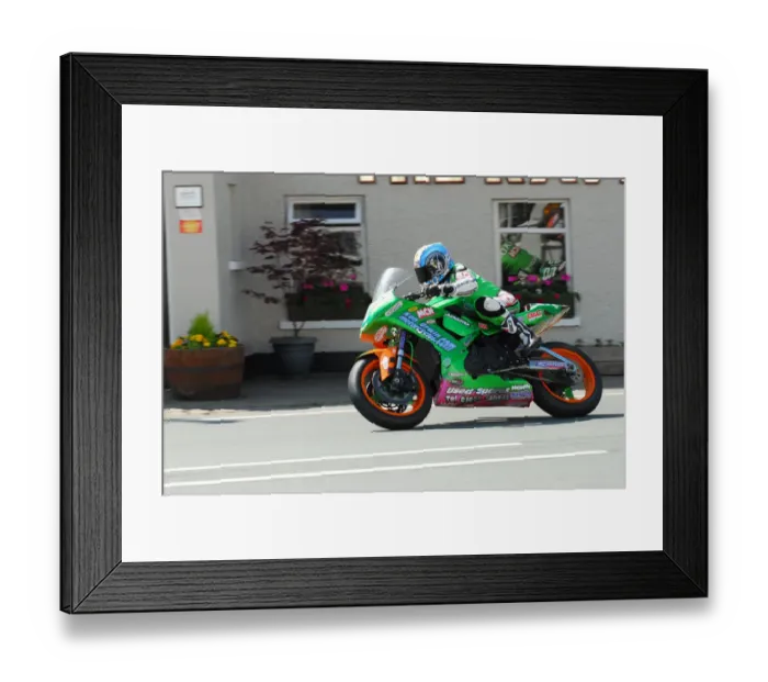 Framed Print : Adam Child (Kawasaki) 2013 Lightweight TT Framed Print : Adam Child (Kawasaki) 2013 Lightweight TT