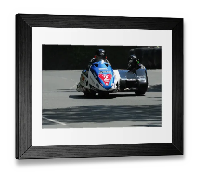 Framed Print : John Holden & Andrew Winkle (LCR) 2013 Sidecar TT Framed Print : John Holden & Andrew Winkle (LCR) 2013 Sidecar TT