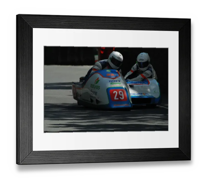 Framed Print : Andy King & Kenny Cole (Honda) 2013 Sidecar TT Framed Print : Andy King & Kenny Cole (Honda) 2013 Sidecar TT