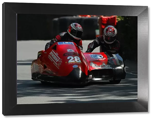 Nicholas Dukes & William Moralee (BLR) 2013 Sidecar TT