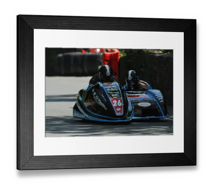 Framed Print : David Atkinson & Phil Knapton (LCR Suzuki) 2013 Sidecar TT Framed Print : David Atkinson & Phil Knapton (LCR Suzuki) 2013 Sidecar TT