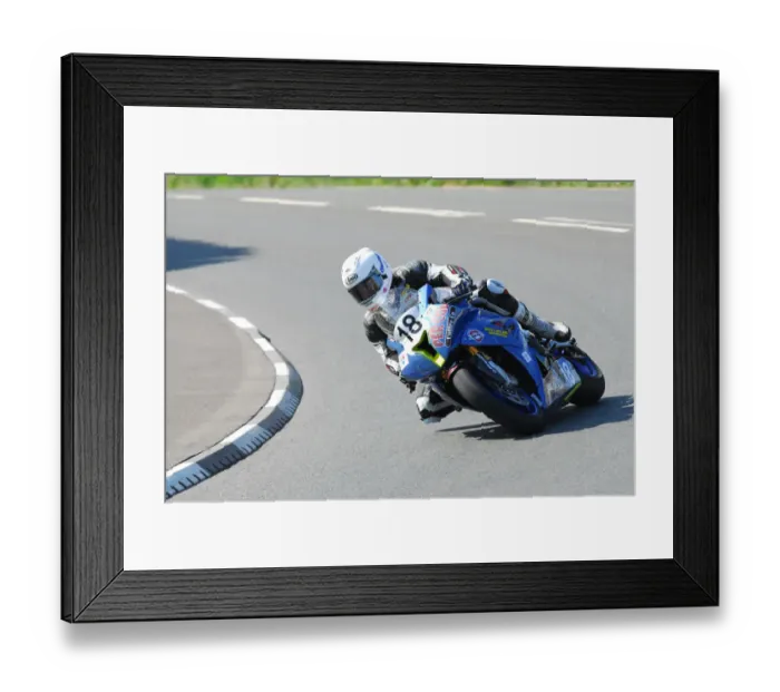 Framed Print : Ben Wylie (BMW) 2013 Senior TT Framed Print : Ben Wylie (BMW) 2013 Senior TT
