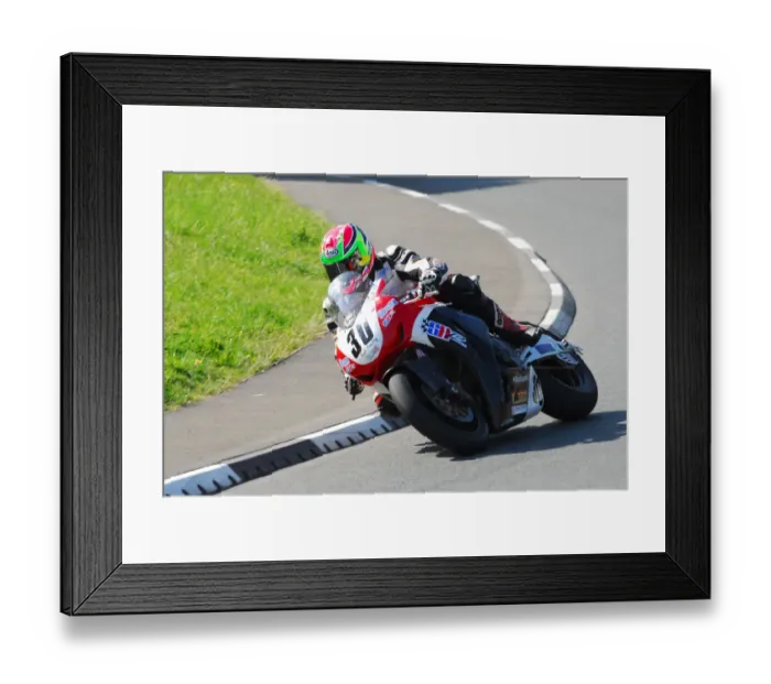 Framed Print : Russell Mountford (Honda) 2013 Senior TT Framed Print : Russell Mountford (Honda) 2013 Senior TT