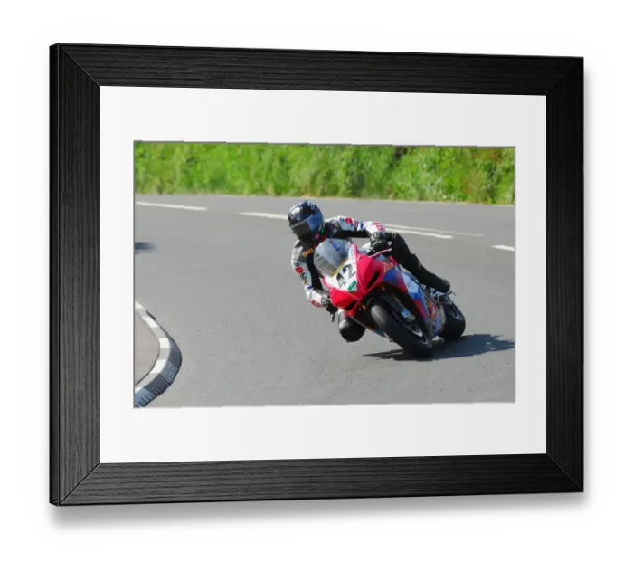 Framed Print : Mark Miller (Aprilia) 2013 Senior TT Framed Print : Mark Miller (Aprilia) 2013 Senior TT
