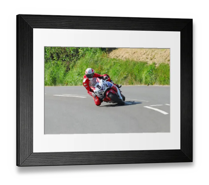 Framed Print : Michael Rutter (Honda) 2013 Senior TT Framed Print : Michael Rutter (Honda) 2013 Senior TT
