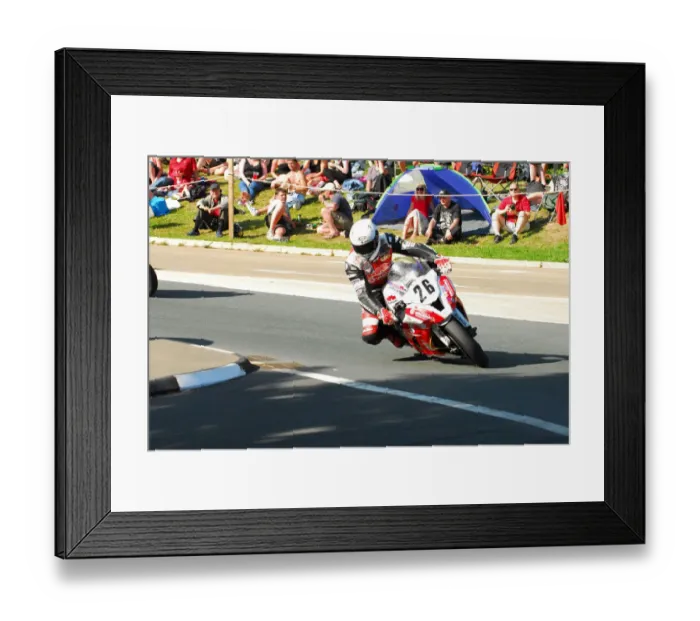 Framed Print : Brian McCormack (Kawasaki) 2013 Senior TT Framed Print : Brian McCormack (Kawasaki) 2013 Senior TT