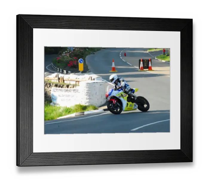 Framed Print : James Mccullagh (Honda) 2013 Senior TT Framed Print : James Mccullagh (Honda) 2013 Senior TT