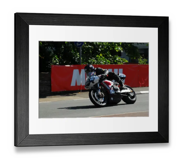 Framed Print : Robert Barber (RW-2 electric) 2013 TT Zero Framed Print : Robert Barber (RW-2 electric) 2013 TT Zero