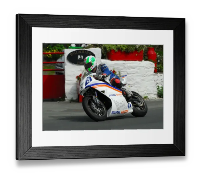 Framed Print : Paul Owen (Brunel) 2013 TT Zero Framed Print : Paul Owen (Brunel) 2013 TT Zero