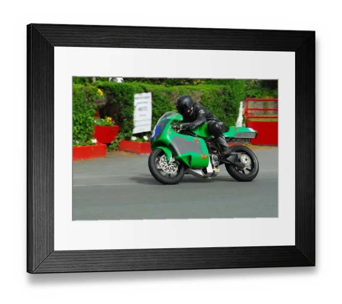 Framed Print : Neal Champion (TT Zero) 2013 TT Zero