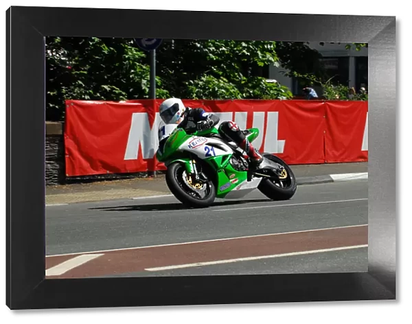 Ian Mackman (Kawasaki) 2013 Supersport TT