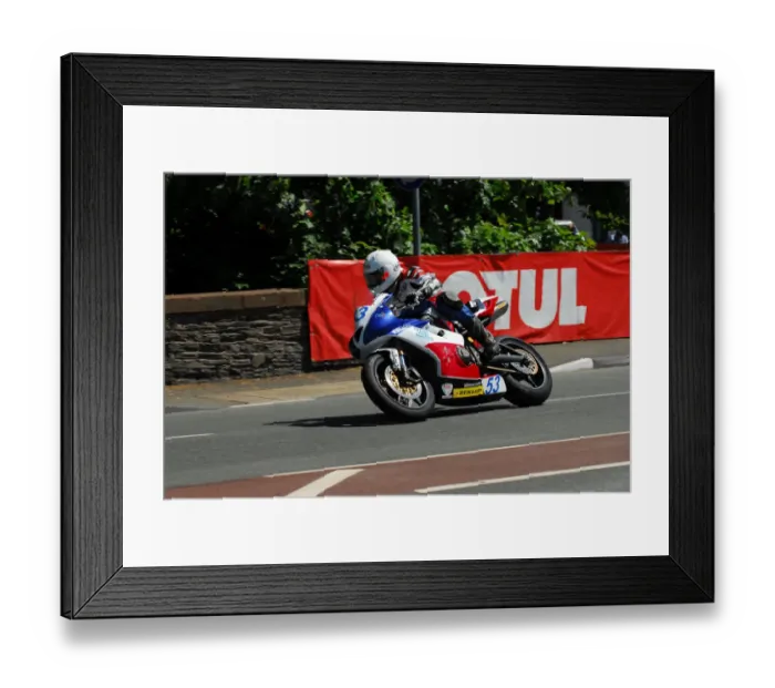 Framed Print : James Ford (Triumph) 2013 Supersport TT Framed Print : James Ford (Triumph) 2013 Supersport TT