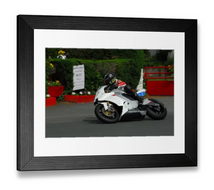 Framed Print : Mark Miller (MotoCzysz) 2013 TT Zero Framed Print : Mark Miller (MotoCzysz) 2013 TT Zero