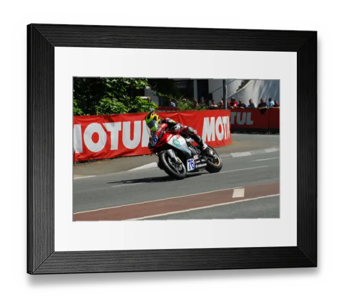 Framed Print : Timothee Monot (MV) 2013 Supersport TT Framed Print : Timothee Monot (MV) 2013 Supersport TT